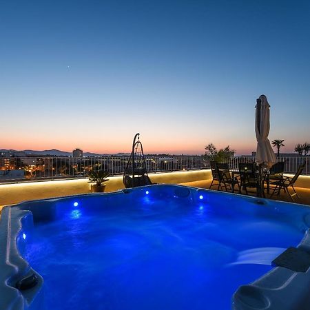 Zadar Sunset Penthouse With Spectacular View And Jacuzzi Leilighet Eksteriør bilde