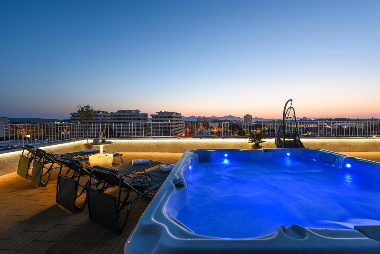 Zadar Sunset Penthouse With Spectacular View And Jacuzzi Leilighet Eksteriør bilde
