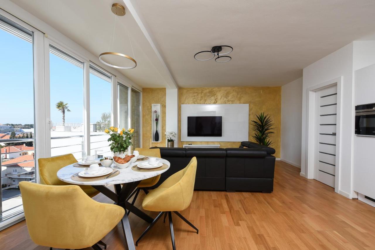 Zadar Sunset Penthouse With Spectacular View And Jacuzzi Leilighet Eksteriør bilde