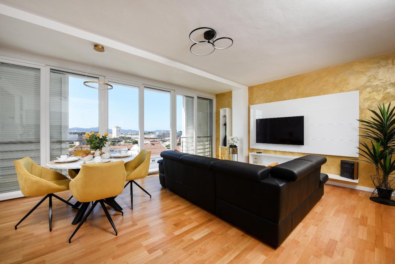Zadar Sunset Penthouse With Spectacular View And Jacuzzi Leilighet Eksteriør bilde