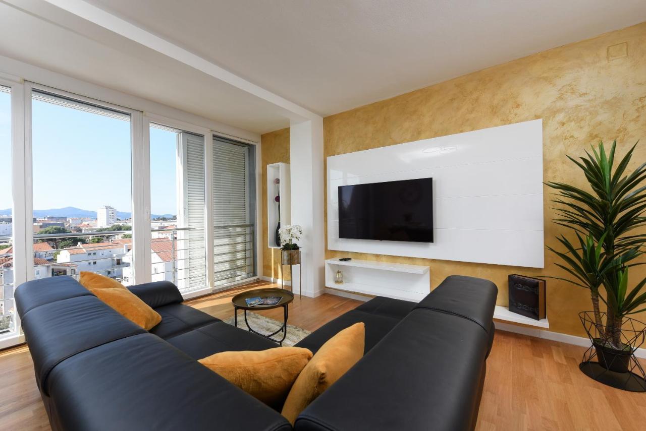 Zadar Sunset Penthouse With Spectacular View And Jacuzzi Leilighet Eksteriør bilde