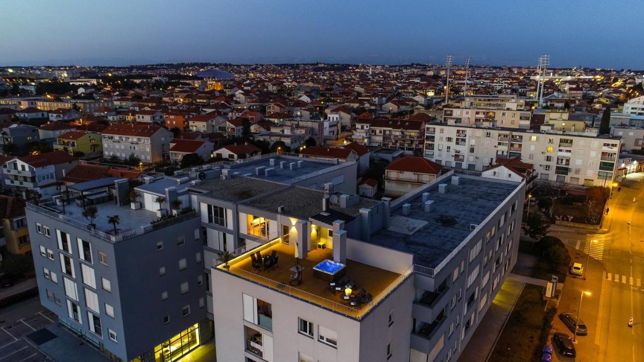 Zadar Sunset Penthouse With Spectacular View And Jacuzzi Leilighet Eksteriør bilde
