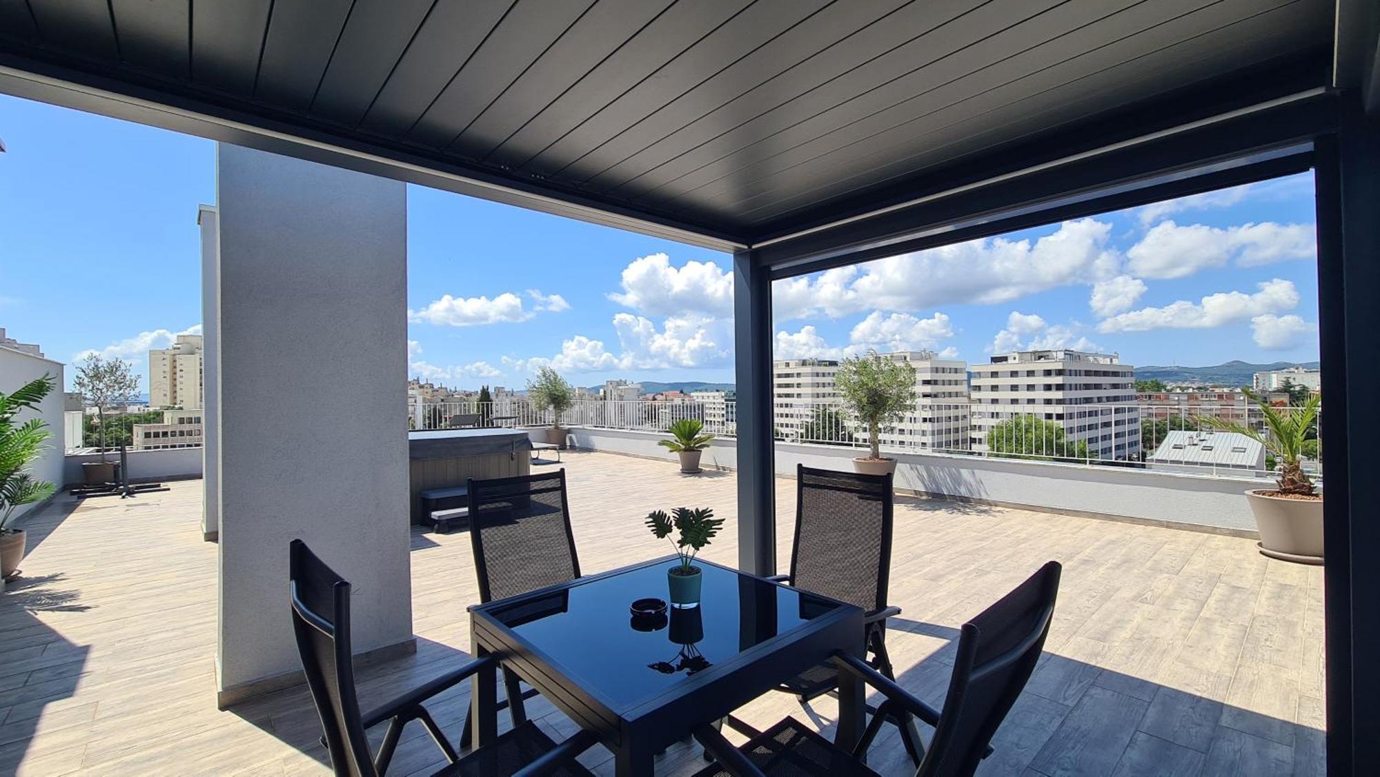 Zadar Sunset Penthouse With Spectacular View And Jacuzzi Leilighet Eksteriør bilde