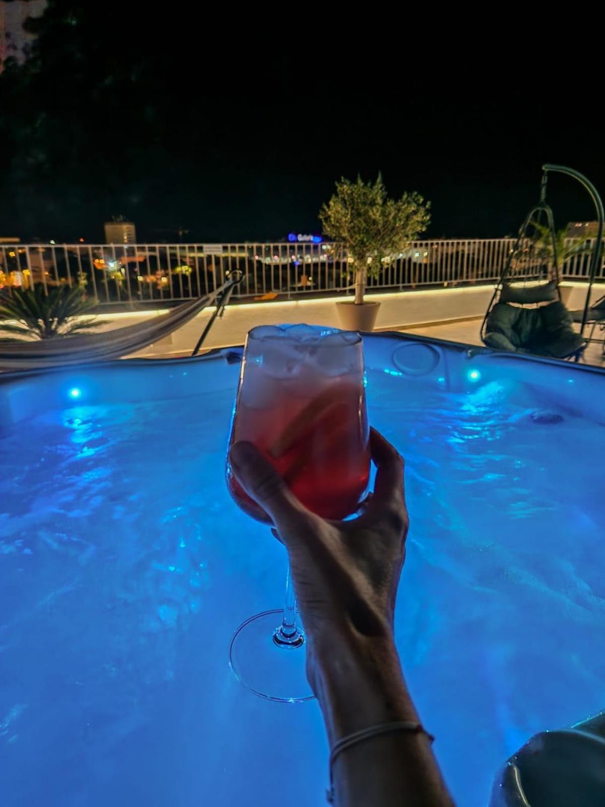 Zadar Sunset Penthouse With Spectacular View And Jacuzzi Leilighet Eksteriør bilde